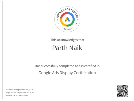 google ads display certificate (1)